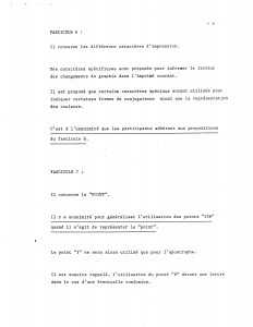TABLE RONDE Internationale des Pays Francophones pour la Standardisation de ledition en braille suite4