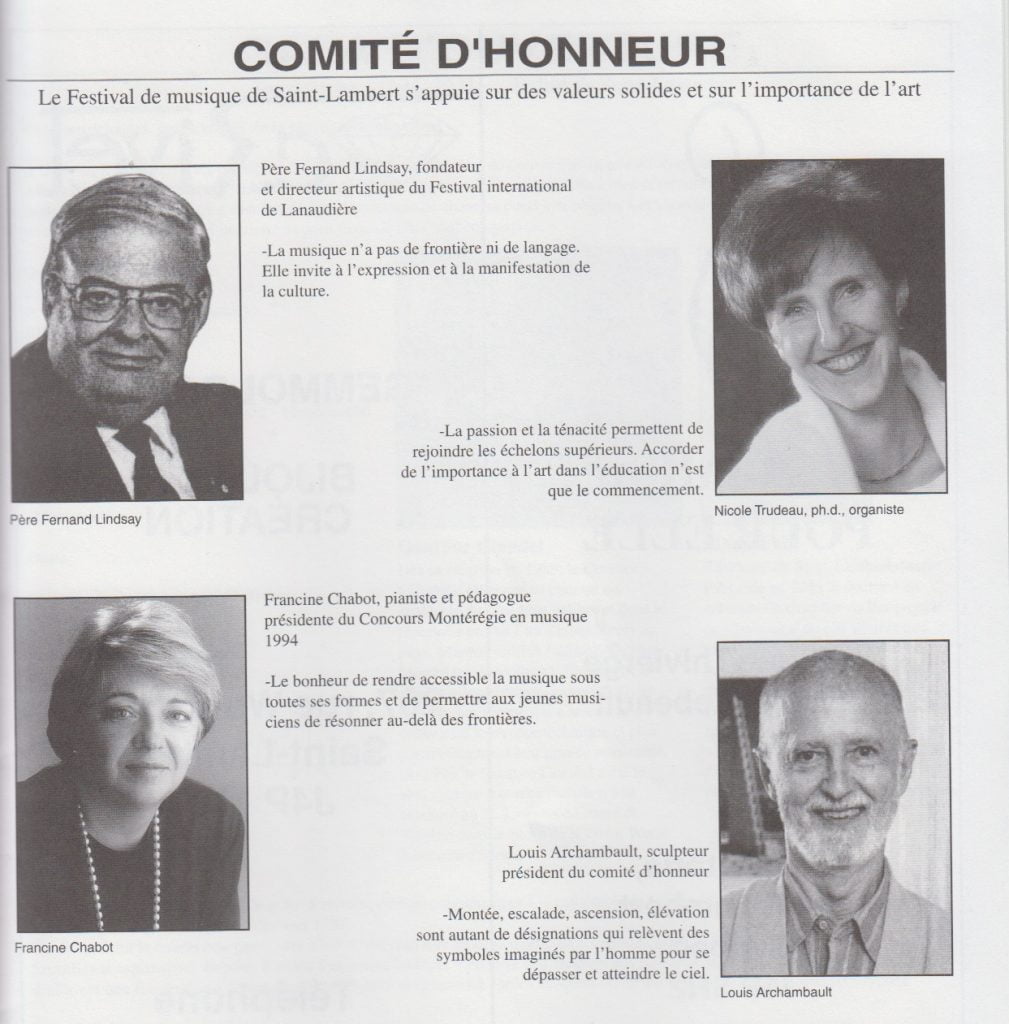 Numérisation de la page Comité d'honneur 